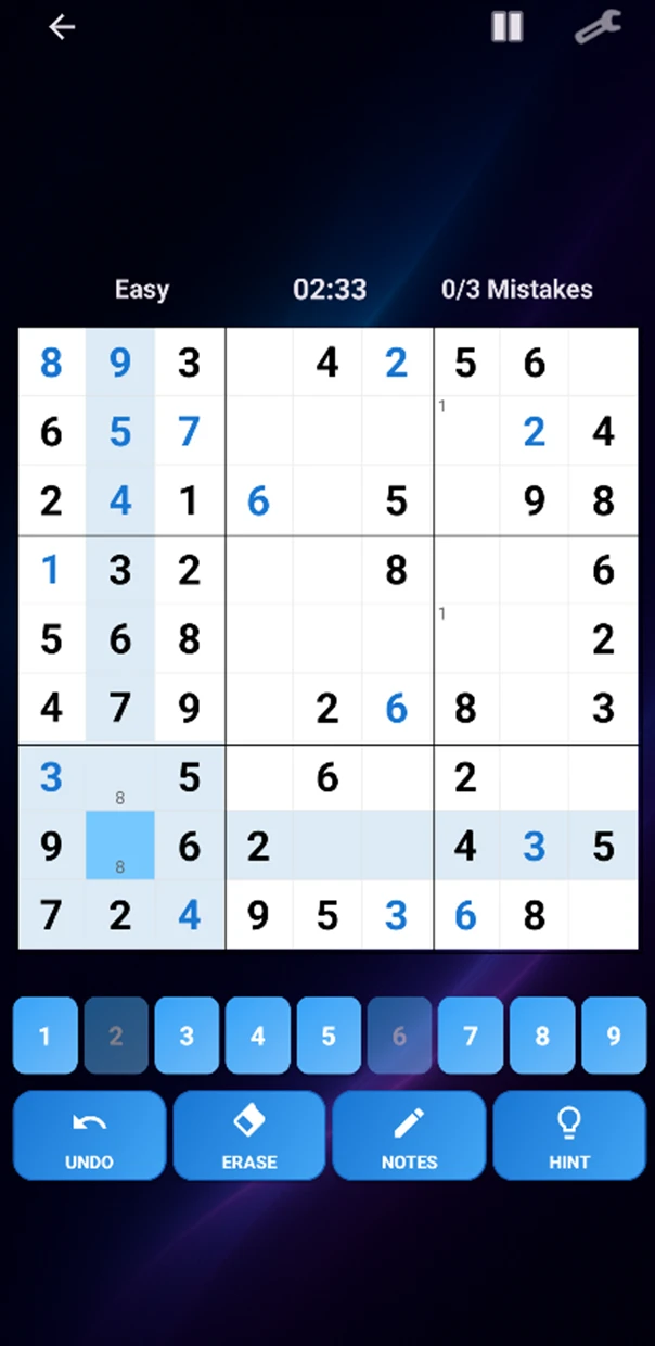 AuroSudoku Game Preview